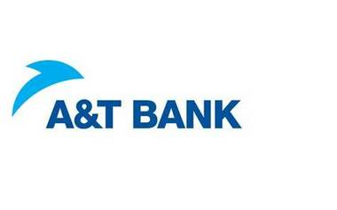at bank